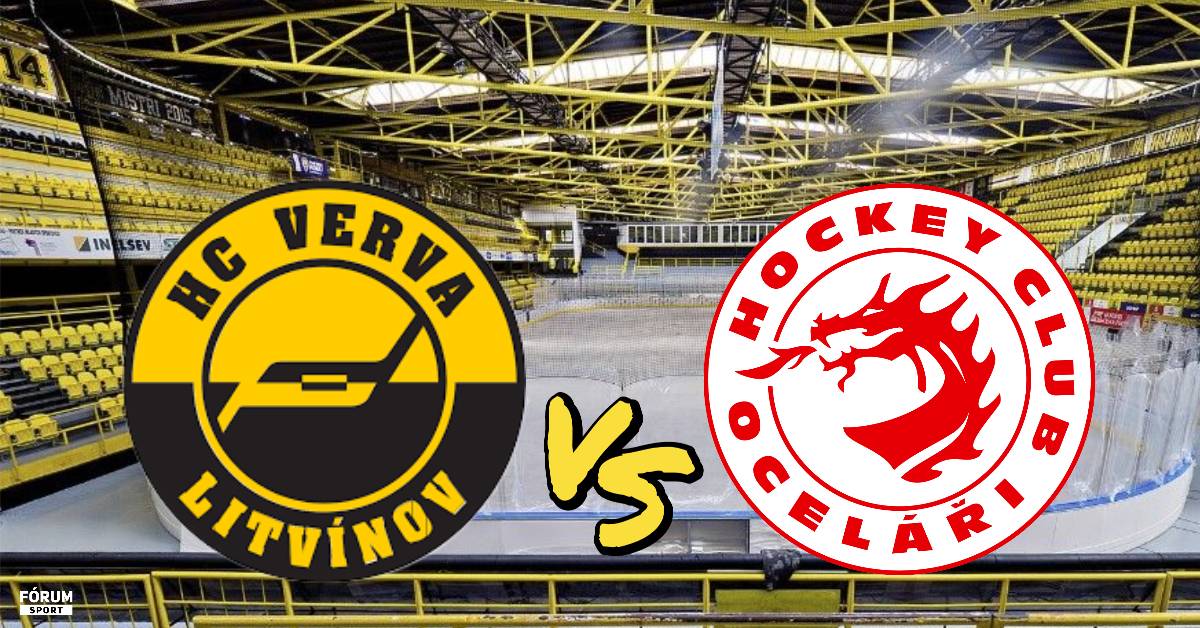 ŽIVĚ HC Verva Litvínov vs HC Oceláři Třinec livestream zdarma